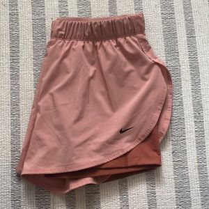 NWOT Nike Women’s Flex 2-1 High Waisted Shorts